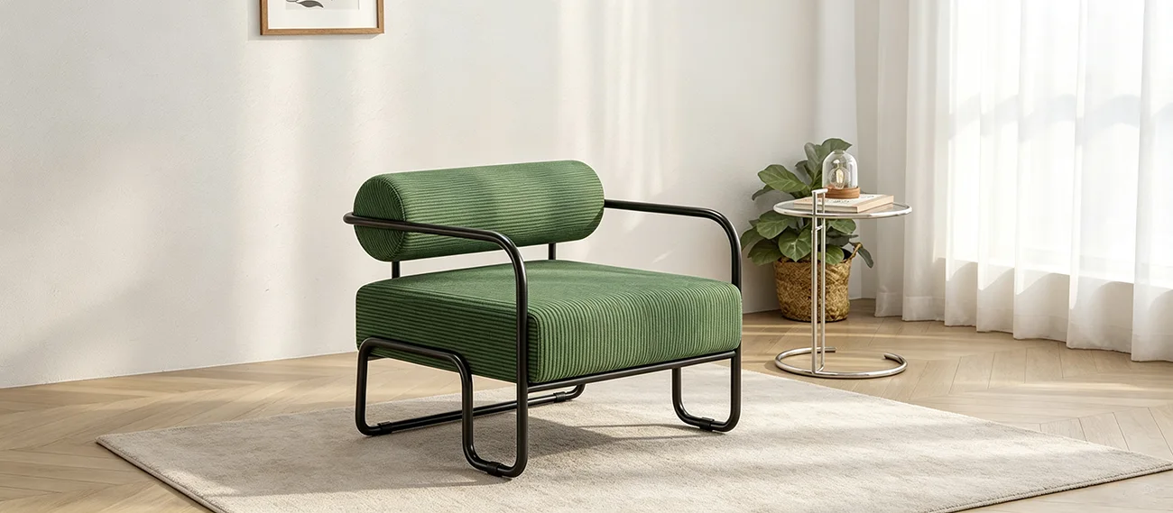 Balcony Upholstered Reading Chair 6