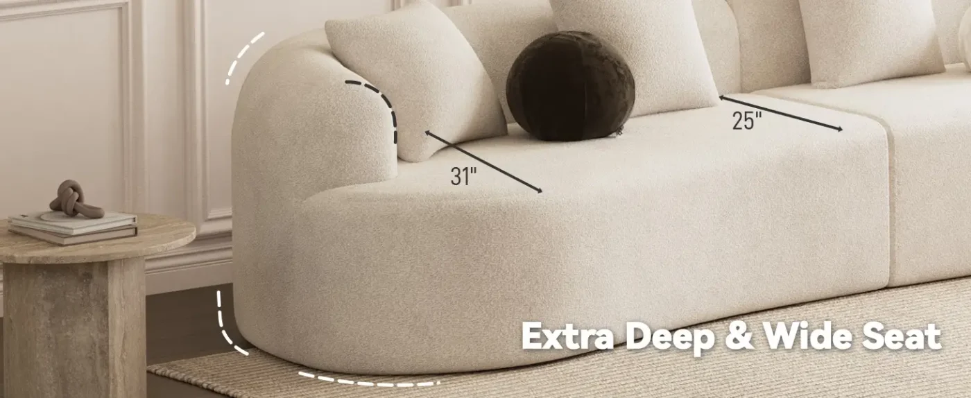 Boneless Modular Sectional Sofa 1