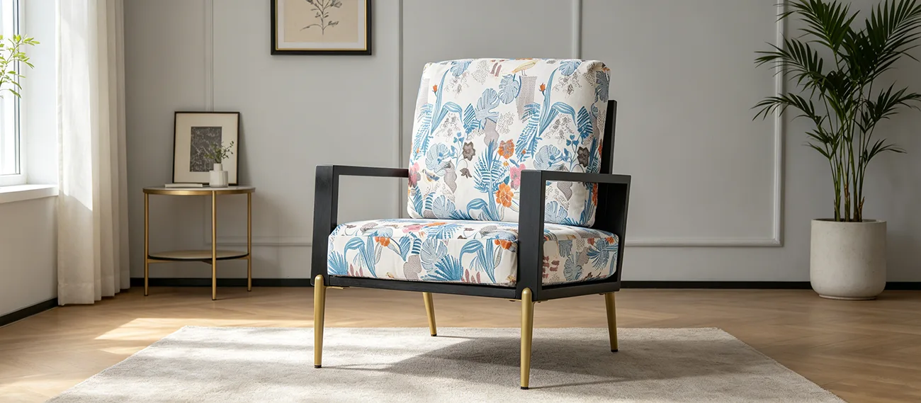 Floral Accent Chair 1 1