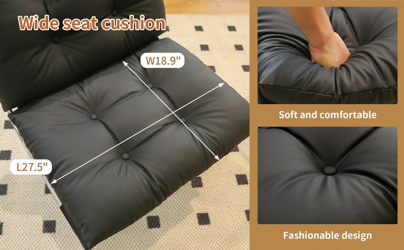 Leather Armchair Accent Chairs 15