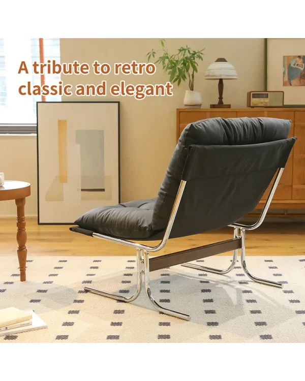 Leather Armchair Accent Chairs 8