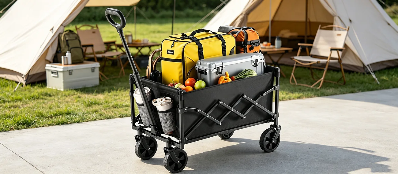 Lightweight Folding Wagon 2 1
