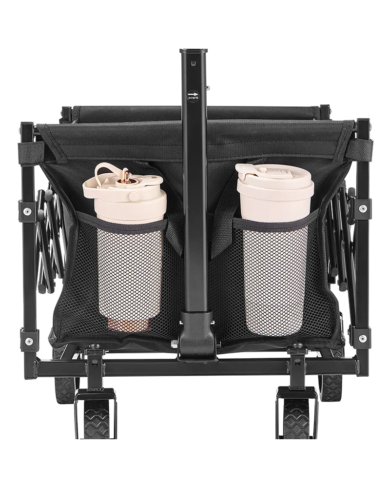 Collapsible Lightweight Folding Wagon with Wheels for Grocery - Image 9