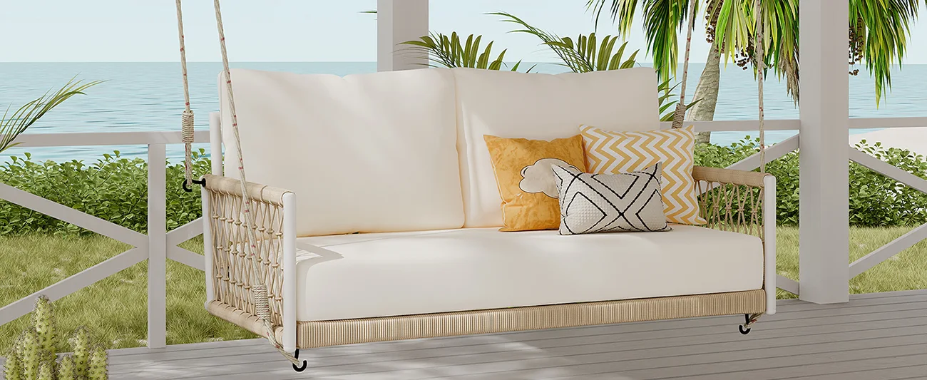 Outdoor Porch Swing Sofa 9