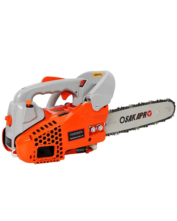 Alternative view of 25cc Top Handle Portable Gas Chainsaw 12 Inch for Tree Wood Cutting