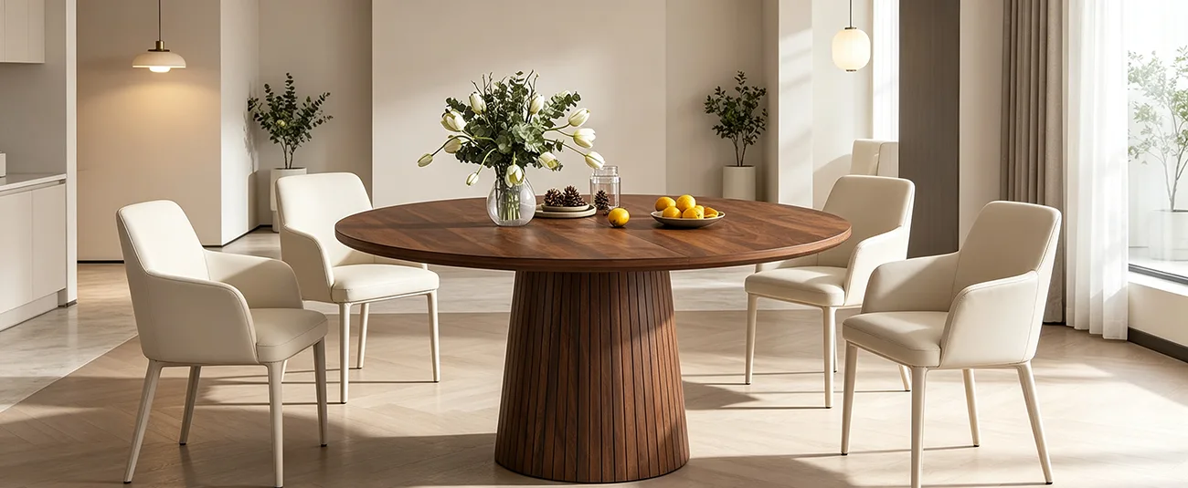 Round Dining Kitchen Table 1 1