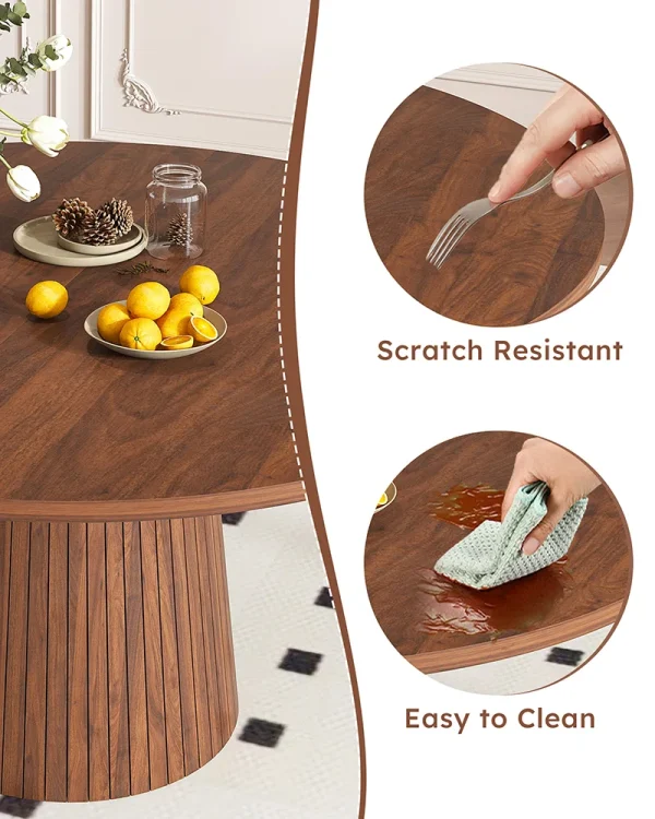 Round Dining Kitchen Table 10