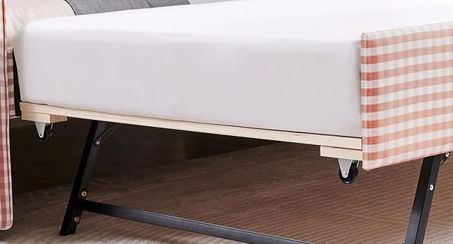 Upholstered Linen Sofa Bed 6