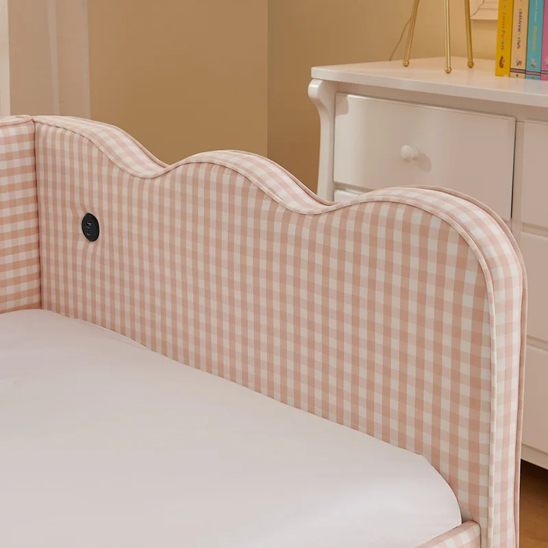 Upholstered Linen Sofa Bed 7