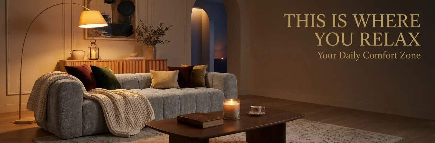Upholstered Living Room Sofa 13