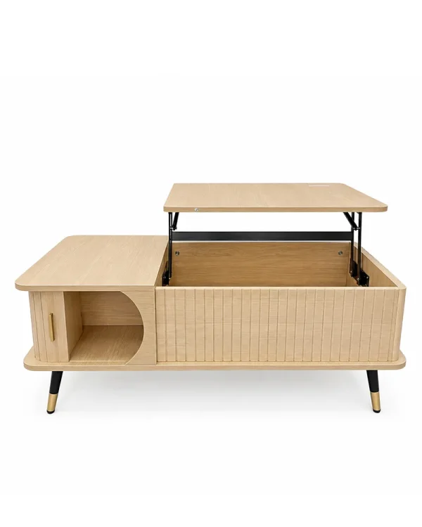 Wood Lift Top Coffee Table 3