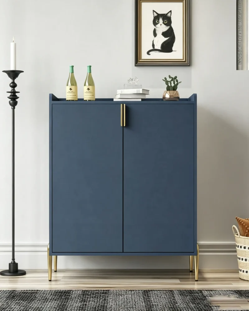Modern Sideboard Buffet Cabinet with Storage - Image 7
