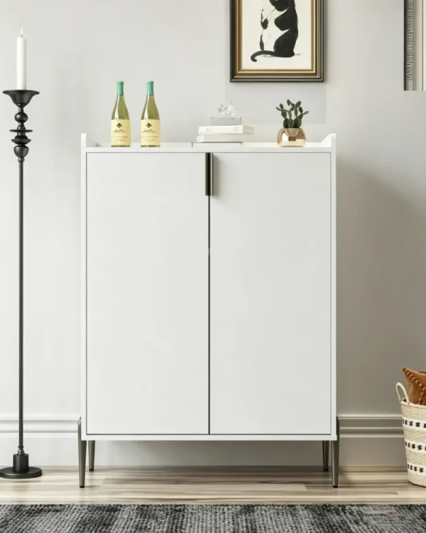2 Doors Dining Storage Cabinet with Soft closing Hinge 5 800x1000 1