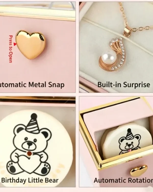 Bear Cake Rotating Ring Box 6