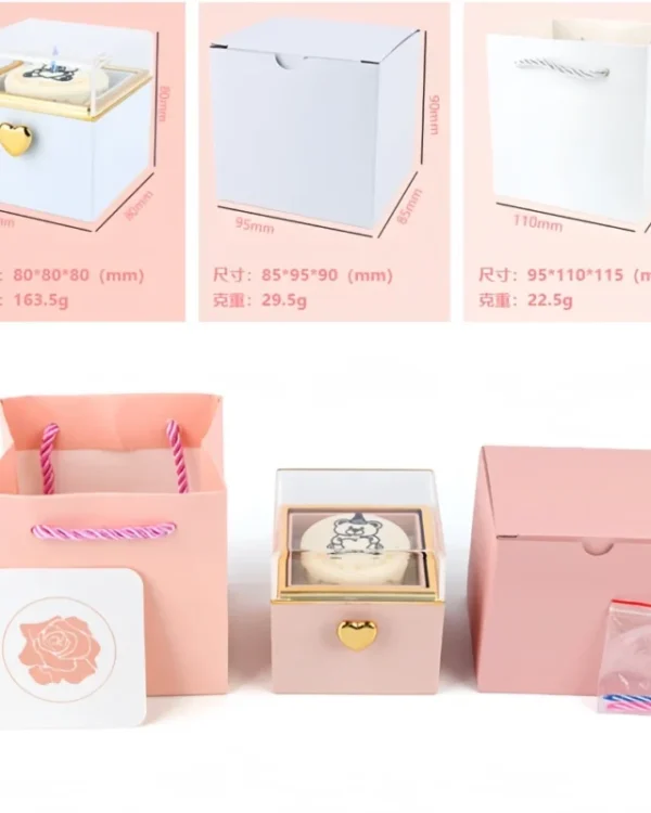 Bear Cake Rotating Ring Box 8