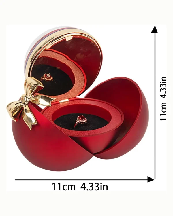 Delicate Rose Rings Box 14