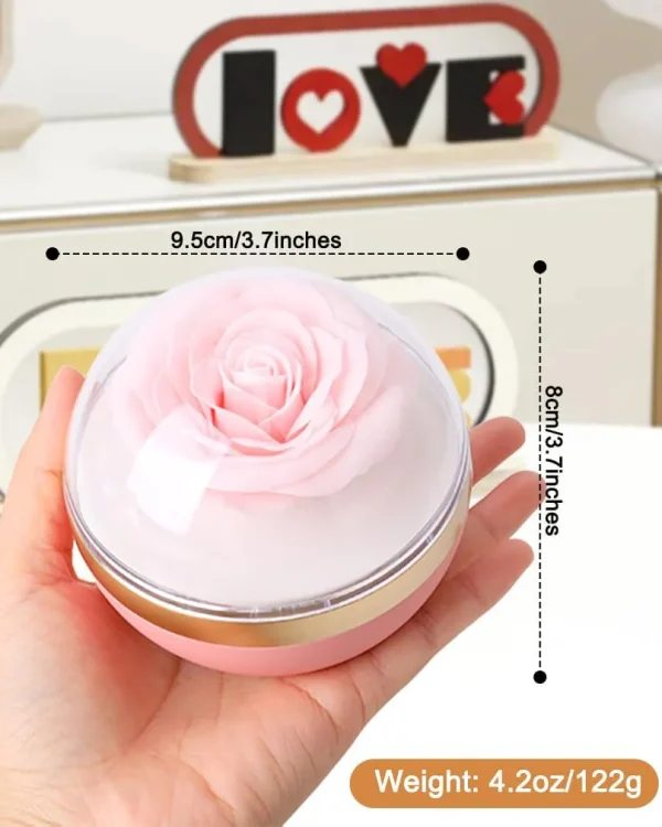 Delicate Rose Rings Box 16