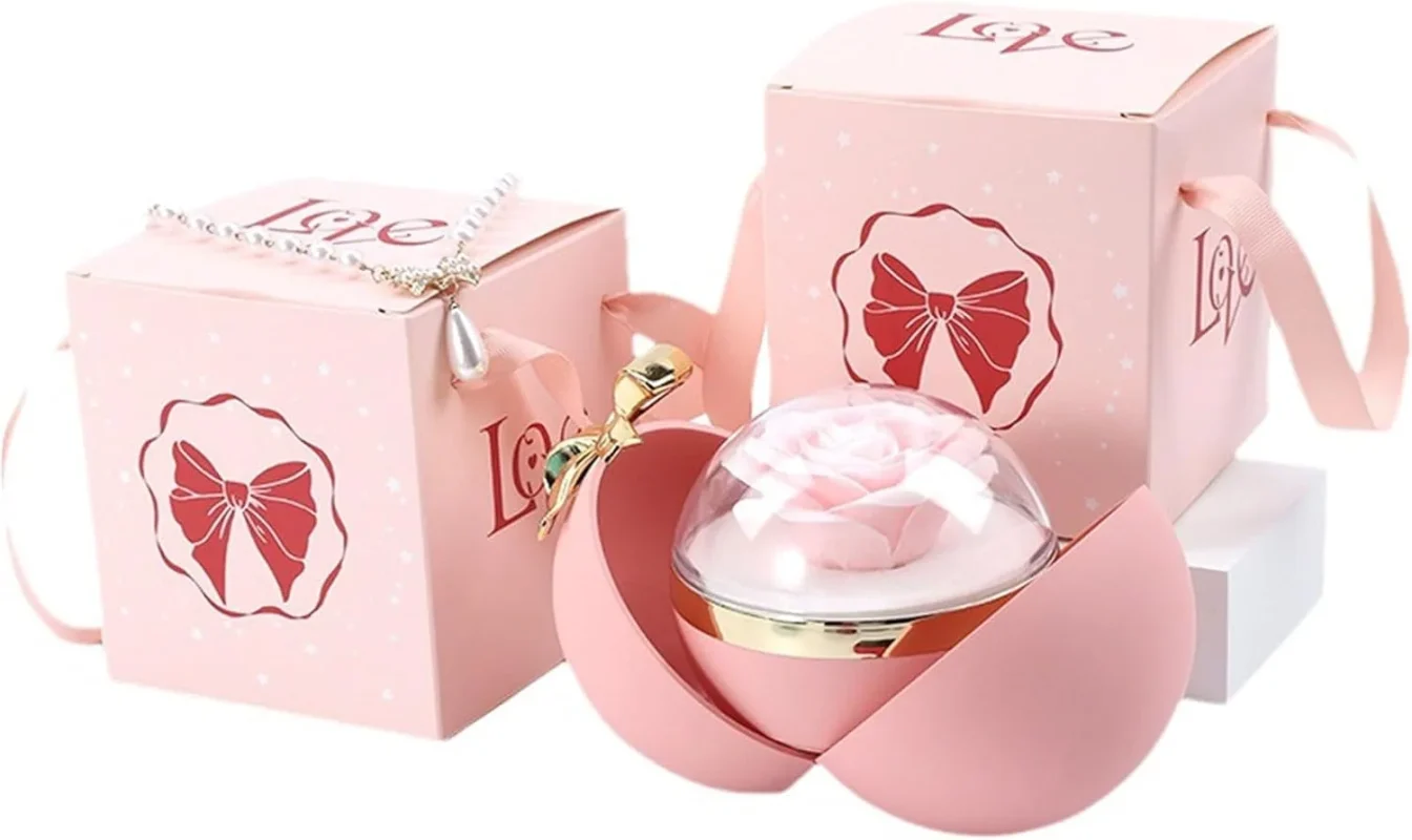 Delicate Rose Rings Box 3