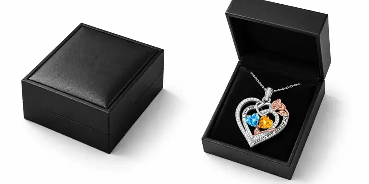 Heart Rose Necklace 925 Sterling Silver 1 3