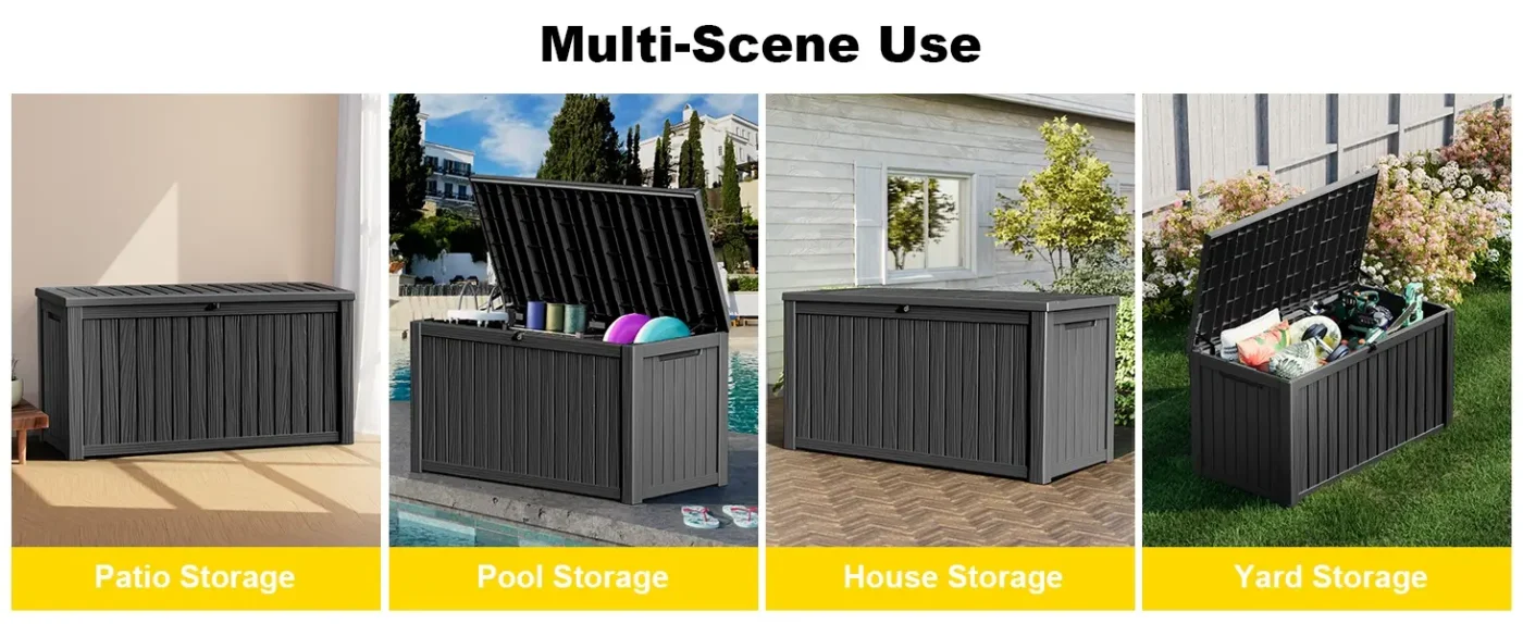 Outdoor Resin Storage Box 13