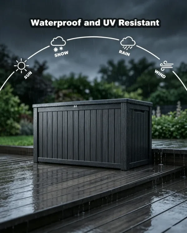 Outdoor Resin Storage Box 2