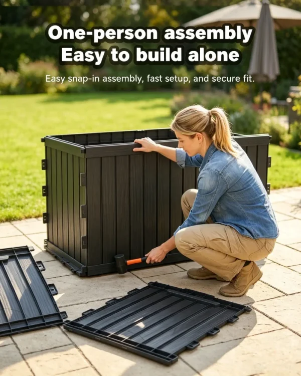 Outdoor Resin Storage Box 4