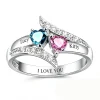 Promise Ring Two Heart 1