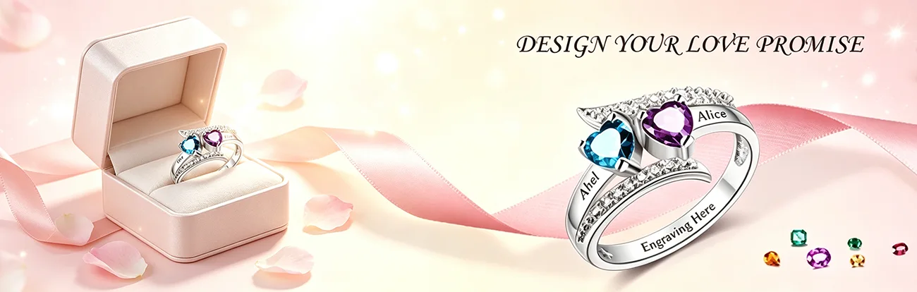 Promise Ring Two Heart 3 1