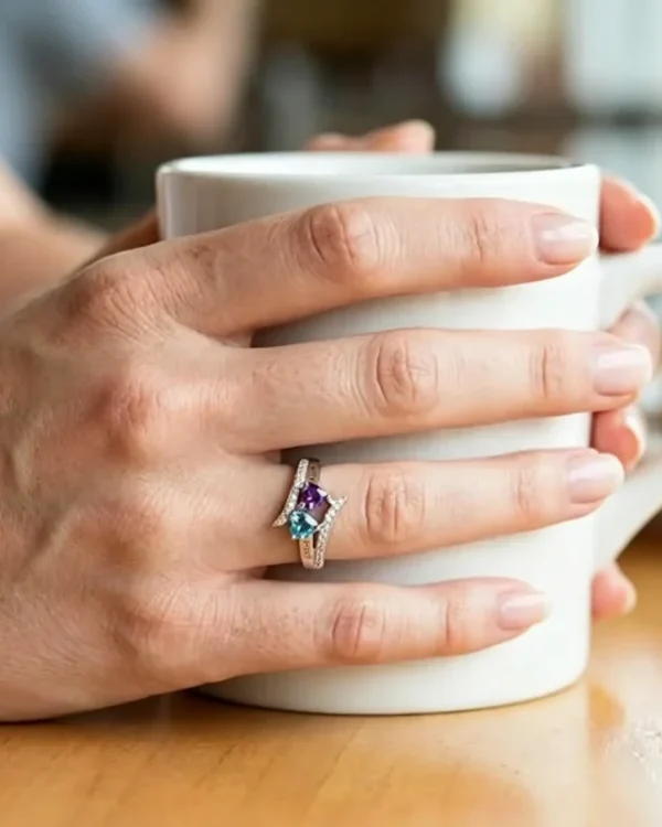 Promise Ring Two Heart 5