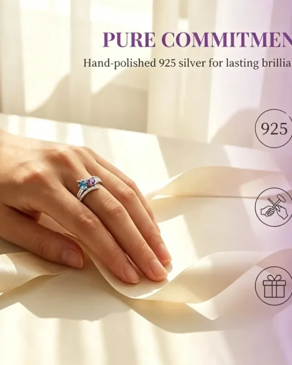 Promise Ring Two Heart 7
