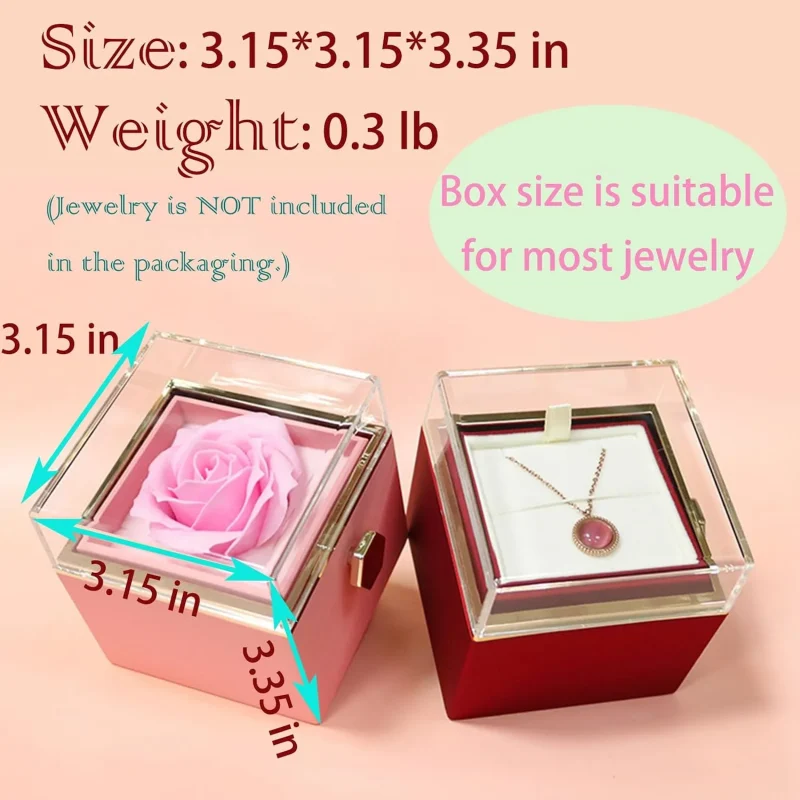 Rotating Jewelry Box Gift 11