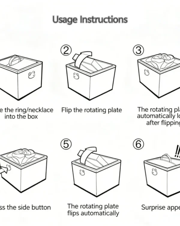 Rotating Jewelry Box Gift 2