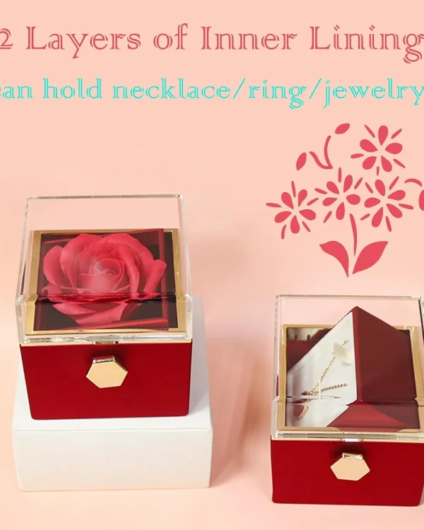 Rotating Jewelry Box Gift 9